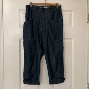 Stella McCartney drop crotch lightweight denim